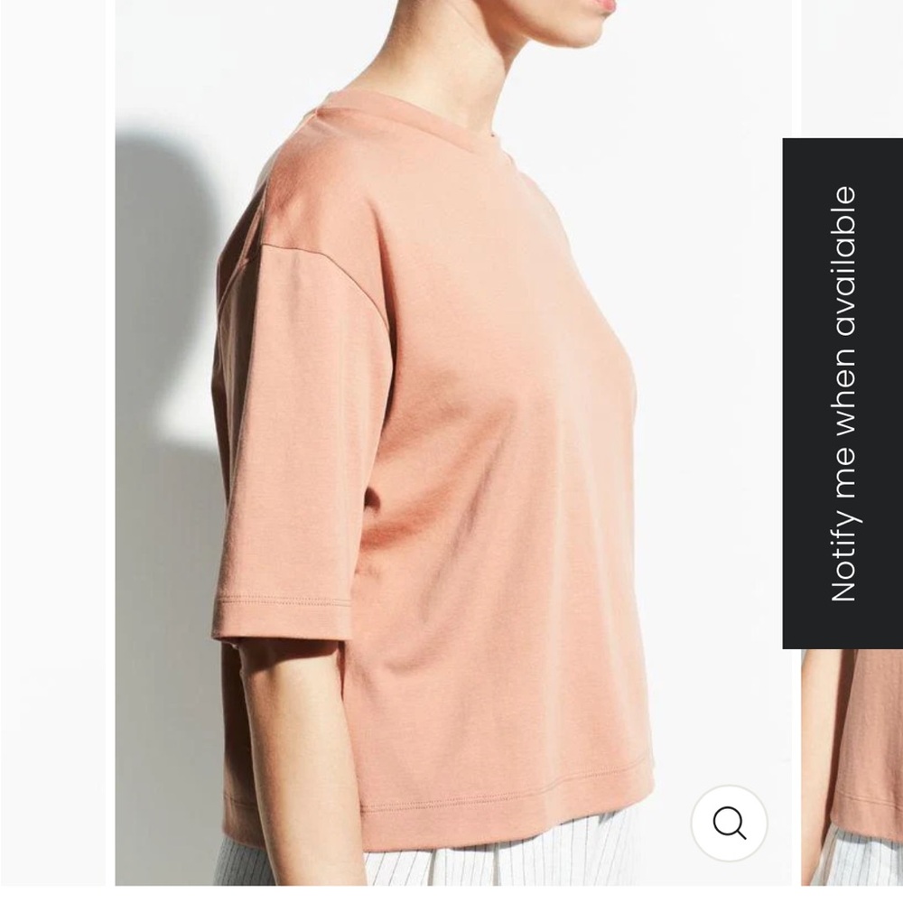Vince Women's Blush Short Sleeve Tee